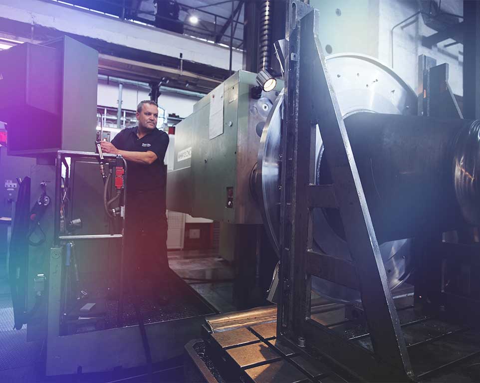 Rudolf Stieglitz Maschinenbau Augsburg, Produktionshalle